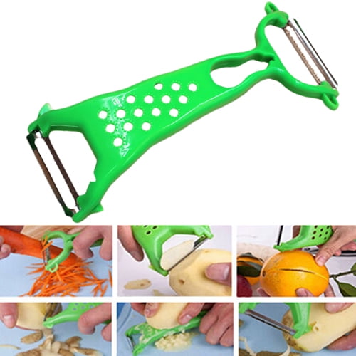 Kitchen Gadgets Carrot Vegetable Fruit Peeler Parer Julienne Cutter Slicer LP
